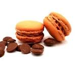 macaron chocolat au lait par 6