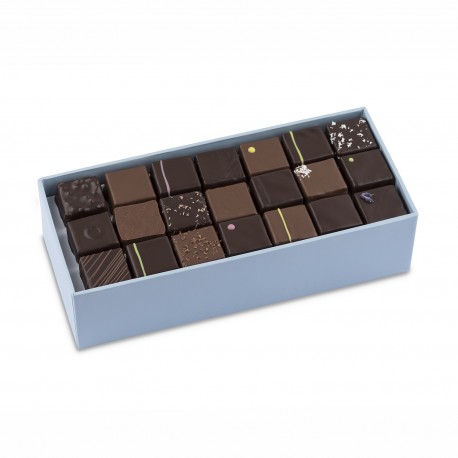 Coffret 63 chocolats noir - 470g
