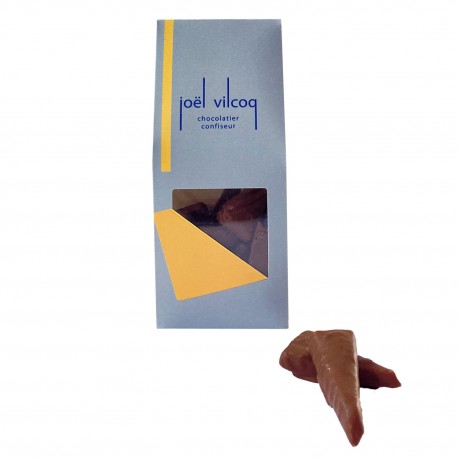 Citronnettes enrobées de chocolat au lait- 150g