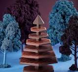 Sapin en chocolat au lait garni - 190g