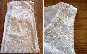 Ourlet robe ss doublure