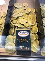 Ravioli aux artichauds kilo