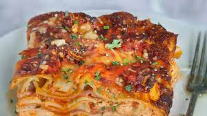 Lasagne au jambon cuit et cèpes