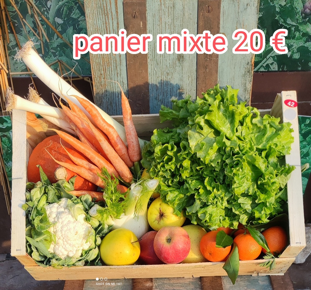 Panier mixte 20€
