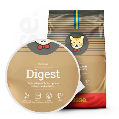 Croquettes pour Chats à Digestion Sensible | Digest Exclusive - 7 kg