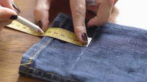 Ourlet+revers pantalon