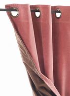 Rideau velours, soie satin