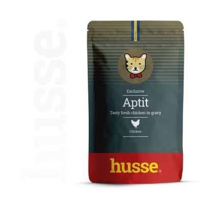Morceaux de Poulet en Sauce pour chat | Aptit Chicken 12X70g
