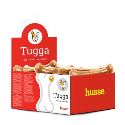 Os à Mâcher Noués pour Chiens | Tugga pressed bones - 20 cm 10 pièces