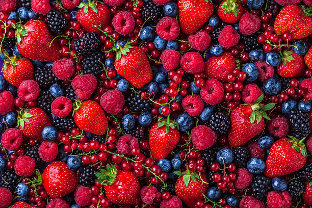 Plateau fruits rouges