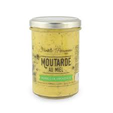 Moutarde aux herbes de Provence au miel 210g