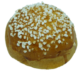 Brioche individuelle au sucre