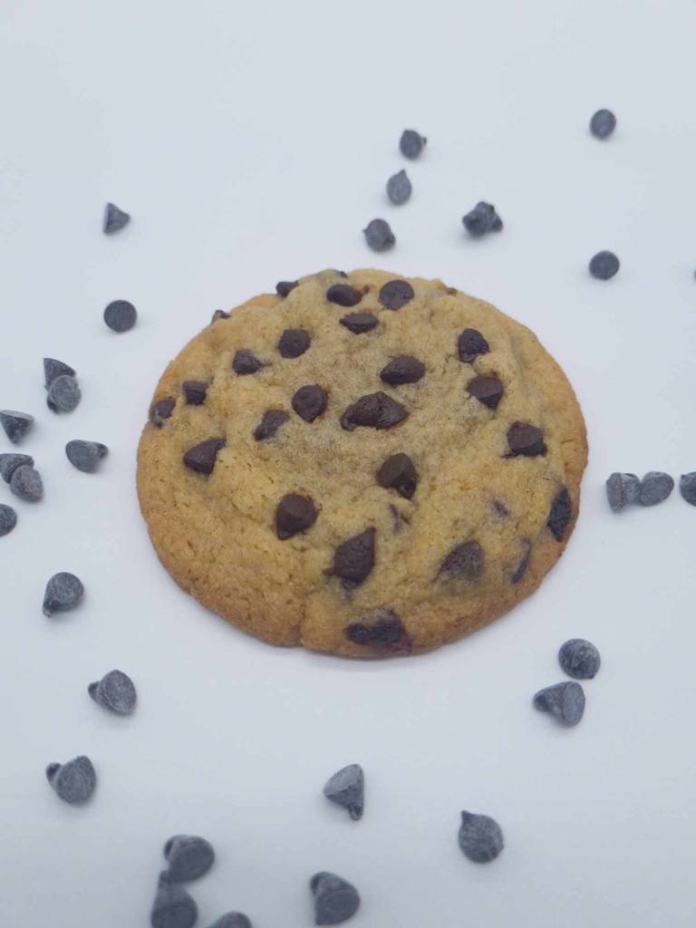 Le paquet de 2 cookies pépites chocolat noir, 2 chocolat blanc, 2 cacahuète / chocolat au lait 300g de chez Fanny