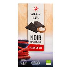 Chocolat - Tablette NOIR fleur de sel - BIO