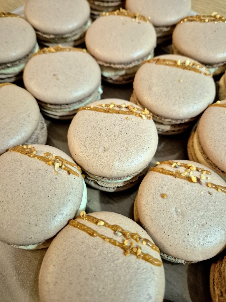 Macaron pralin