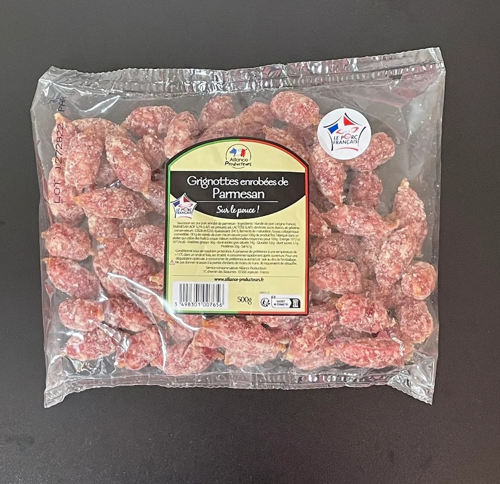 Grignottes au Parmesan 500g
