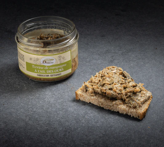 Terrine de campagne à l'ail des ours 180g