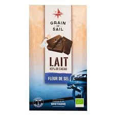 Tablette LAIT fleur de sel  caramel- BIO