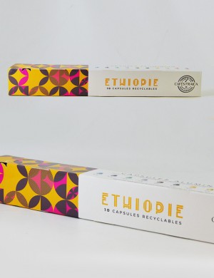 Capsules aluminium compatibles Nespresso® par 10 Nicaragua  - 55 gr