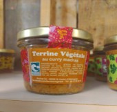 terrines vegetales au curry madras