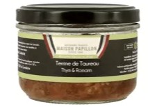 Terrine taureau thym romarin