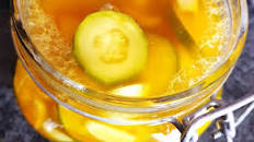 PICKLES DE COURGETTES CURRY