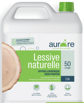Bidon lessive Aurore 2.5 l