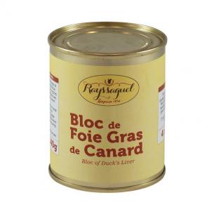 Bloc de foie gras de canard cuit 140g 3/4 pers (boite)