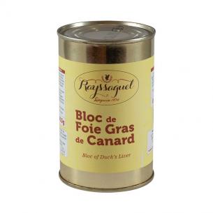 Bloc de foie gras de canard cuit 410g 10 pers (boite)