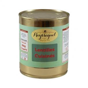 Lentilles au confit de canard 620 g 1 pers