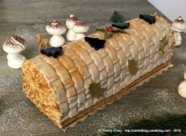 l'ardéchoise (mousseline marron, éclats de marrons) la part