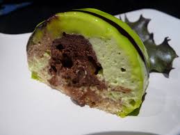 La buche glacée chartreuse, chocolat 4 personnes