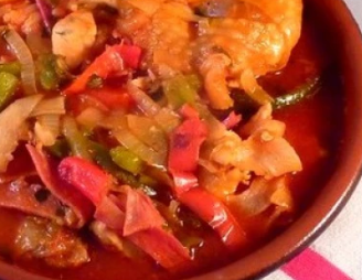 Poulet basquaise 4 pers