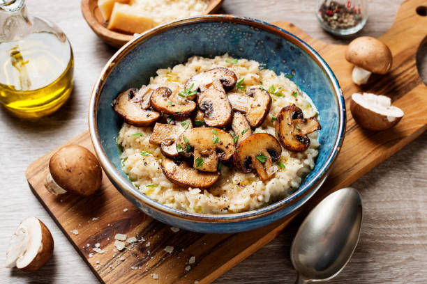 Risotto aux champignons (sur commande uniquement avec supplément ).