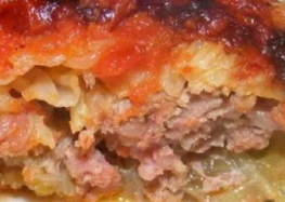Chou farci façon lasagne 4 pers