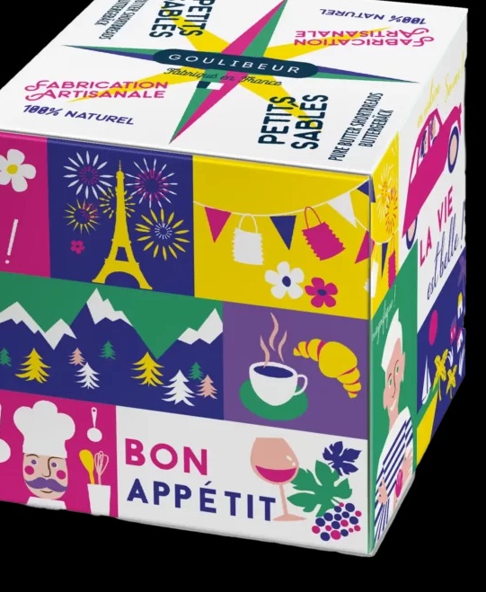 BOITE FER CUBE DOUCE FRANCE