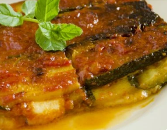 Parmigiana de courgettes