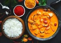 CURRY DE BOEUF ROUGE AVEC RIZ BLANC PARFUME