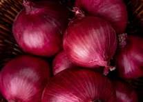 Oignons rouge rouge
