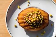 Madeleines fourrées (pistaches)