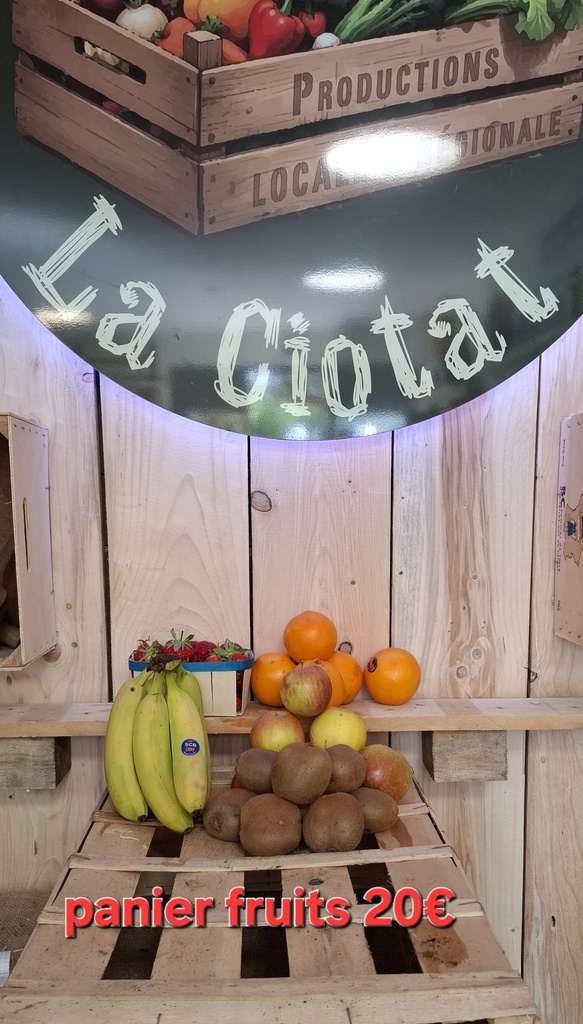 Panier fruits 20€